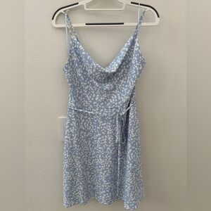 Gianni Bini Blue Wrap Sundress